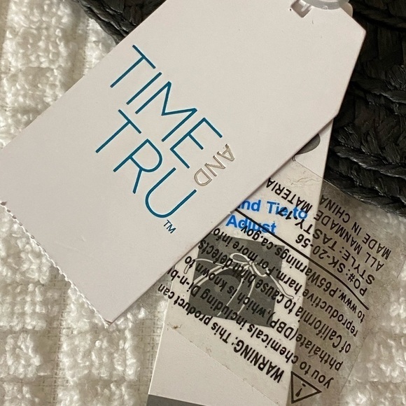 NWT Time & Tru Black Women’s Floppy Hat - Picture 4 of 5